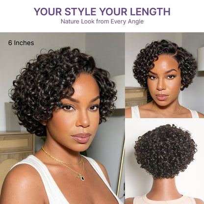 ⚡ Final Hours – Mature Bouncy Curl C-Part Glueless HD Lace Wig