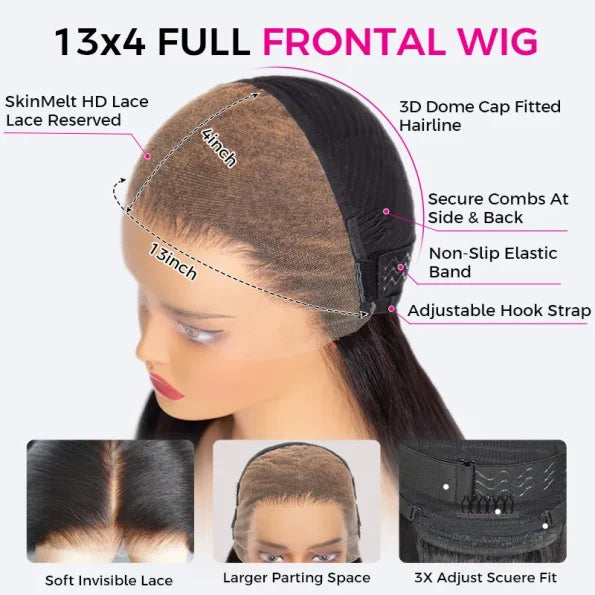 Wear Go Glueless Butterfly Layered Cut Style Loose Body Wave 6×5 13×4 HD Lace Wig Pre Everything