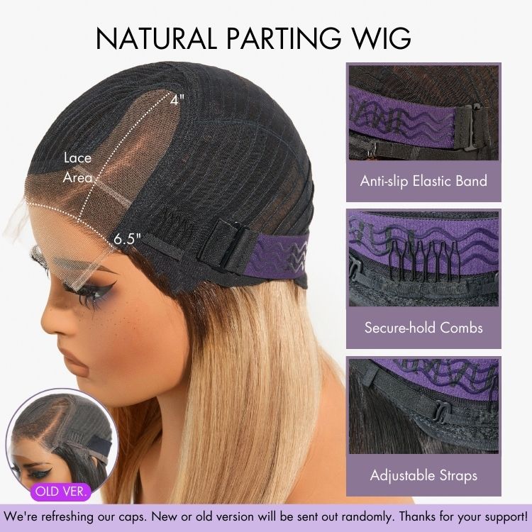 Mature Bouncy Curl C-Part Glueless HD Lace Wig